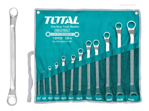 [THT1022122] JGO X 12PCS LLAVE PUNTA CORONA 6-32MM