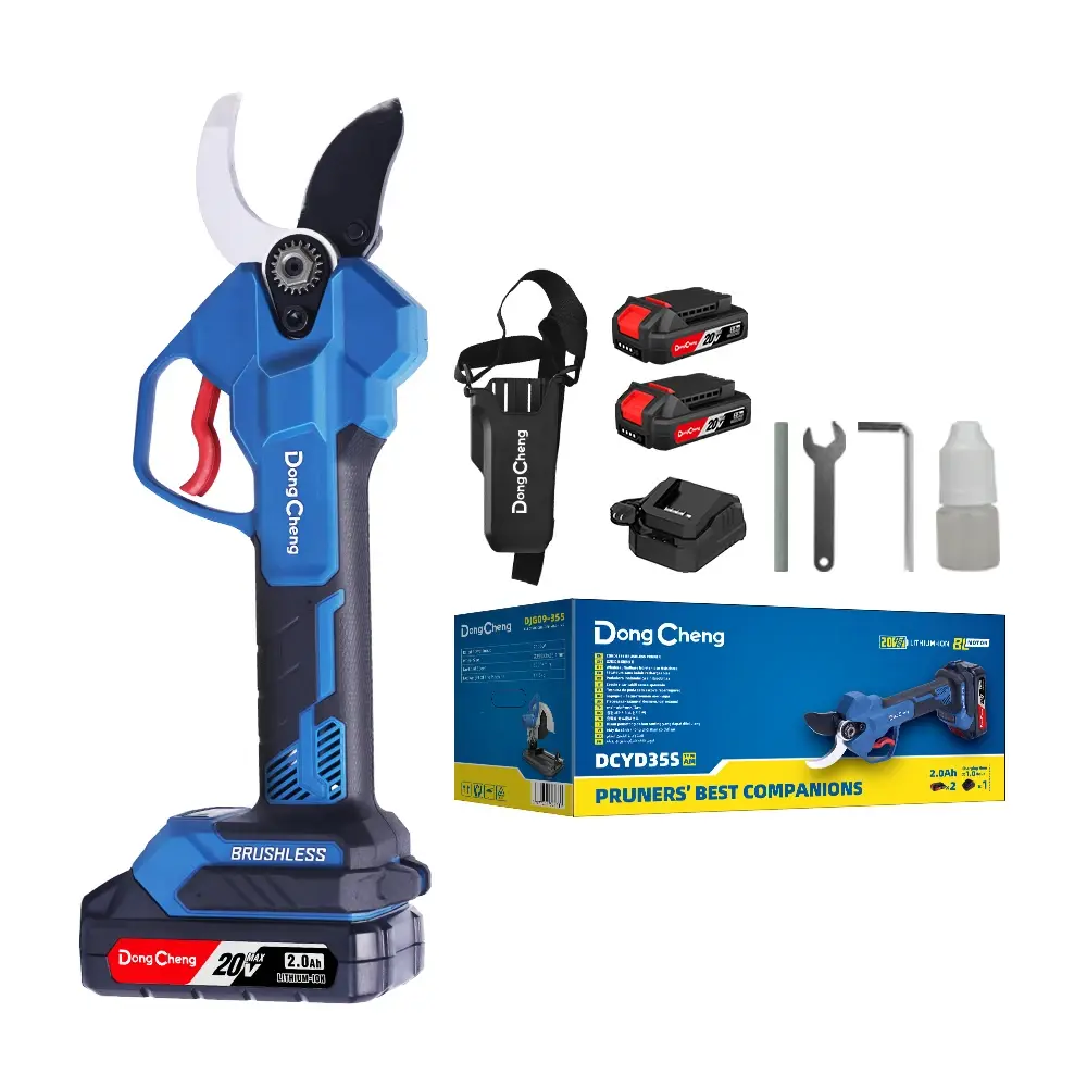 [DCYD355] TIJERA PODADORA + 2 BATERIAS 2AH 20V + CARGADOR DONGCHENG