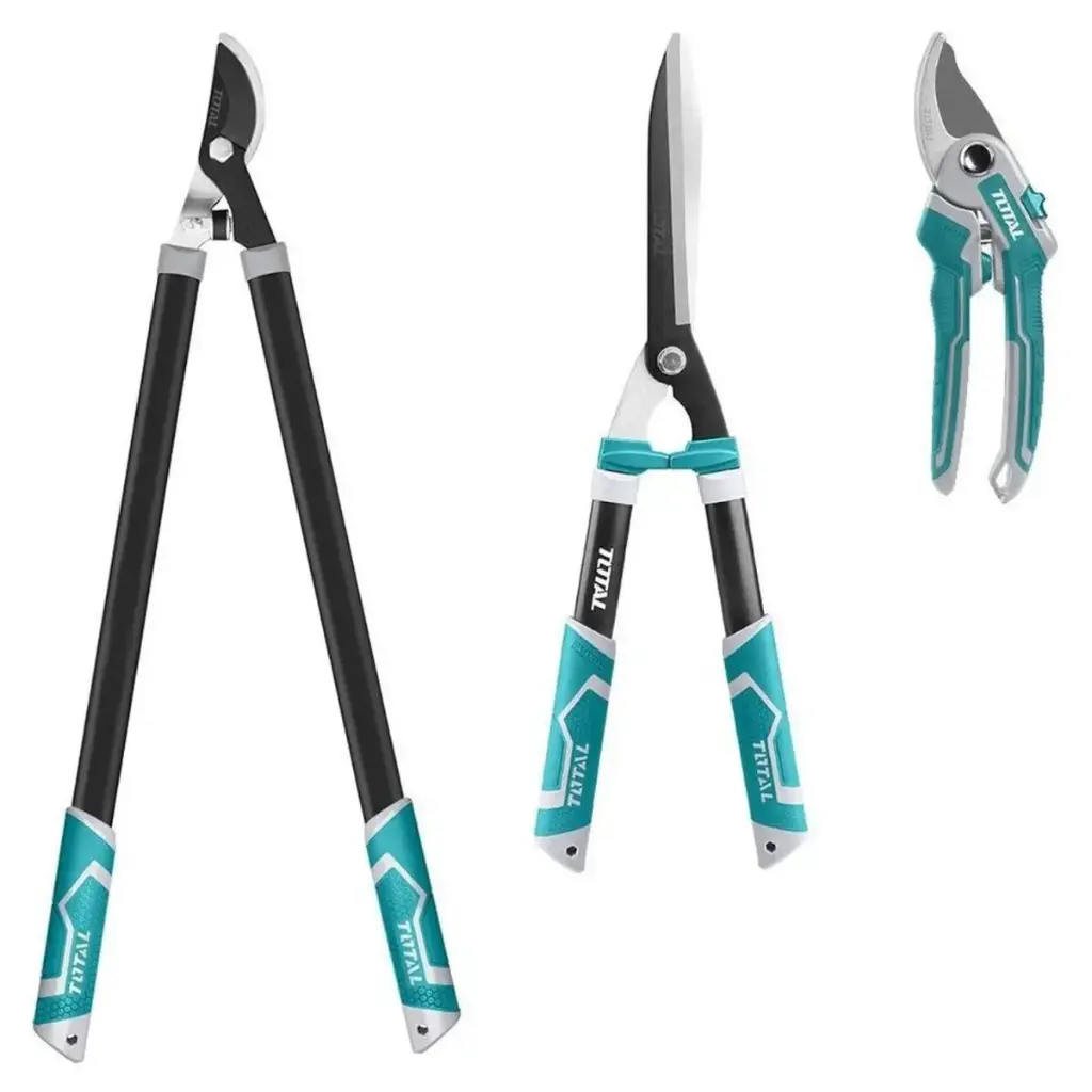 [THT1576033] SET DE TIJERAS P/JARDINERIA 3PCS ACERO AL CARBON 