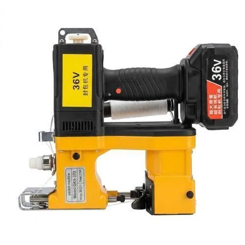 [TR-2600A 36V T15] MÁQUINA DE CIERRE DE BOLSAS PORTÁTIL DE ALTA VELOCIDAD CON BATERÍA DE LITIO DE 36V PARA COSER SACOS 