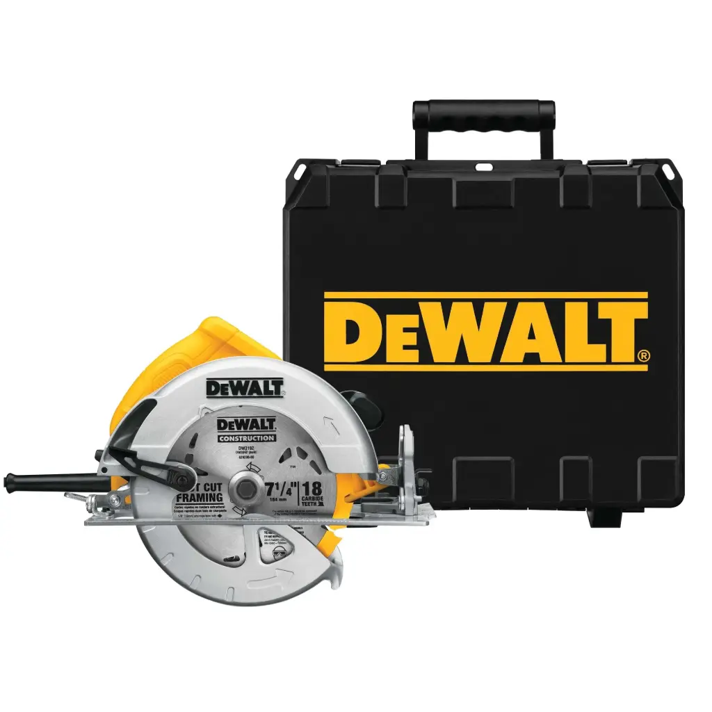 [DWE575K-B2C] SIERRA CIRCULAR 7 1/4 (184MM) 1800W CORTE EN 90° 65MM DEWALT 