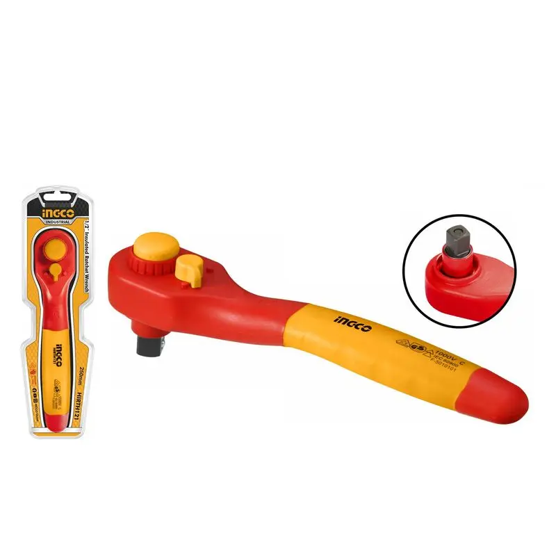 [HIRTH121] LLAVE RACHET AISLADO 1/2" (1000V) INGCO