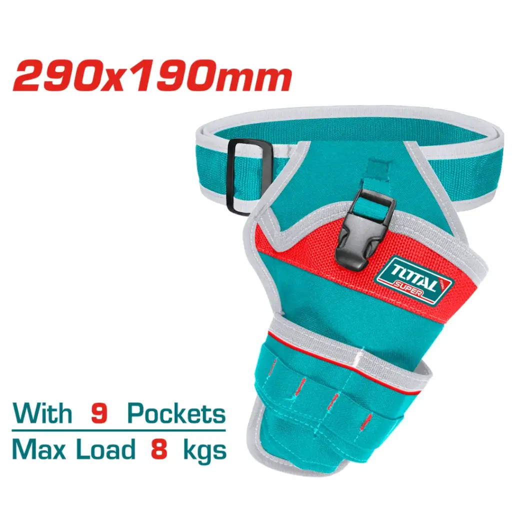 PORTA HERRAMIENTAS CON CORREA Y BOLSILLO 16D POLIESTER MAX: 8KG