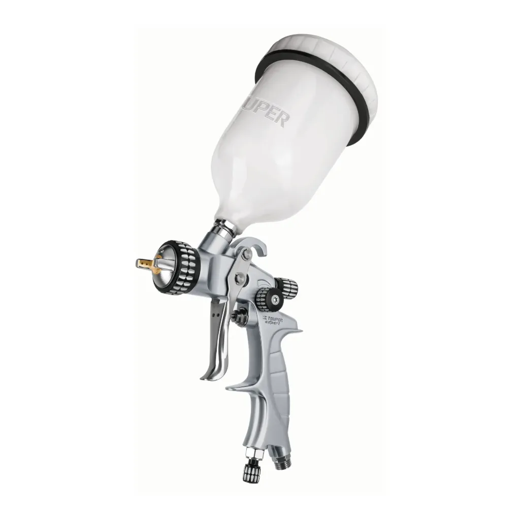 [14031] PISTOLA GRAVEDAD 600ml HVLP,VASO PLÁSTICO, 1.4 MM, VB 3CONTROL A20-24cm, AUTOMOTRIZ PRO-14031-TRUPER