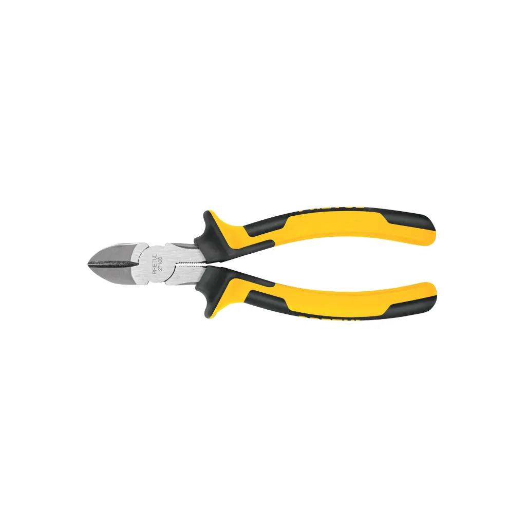 [27160] ALICATE DE CORTE DIAGONAL 8" MANGO COMFORT GRIP-27160-PRETUL