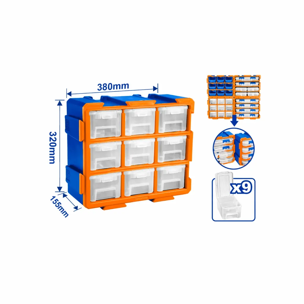 ORGANIZADOR MODULAR DE ALMACENAMIENTO-WTB8331-WADFOW