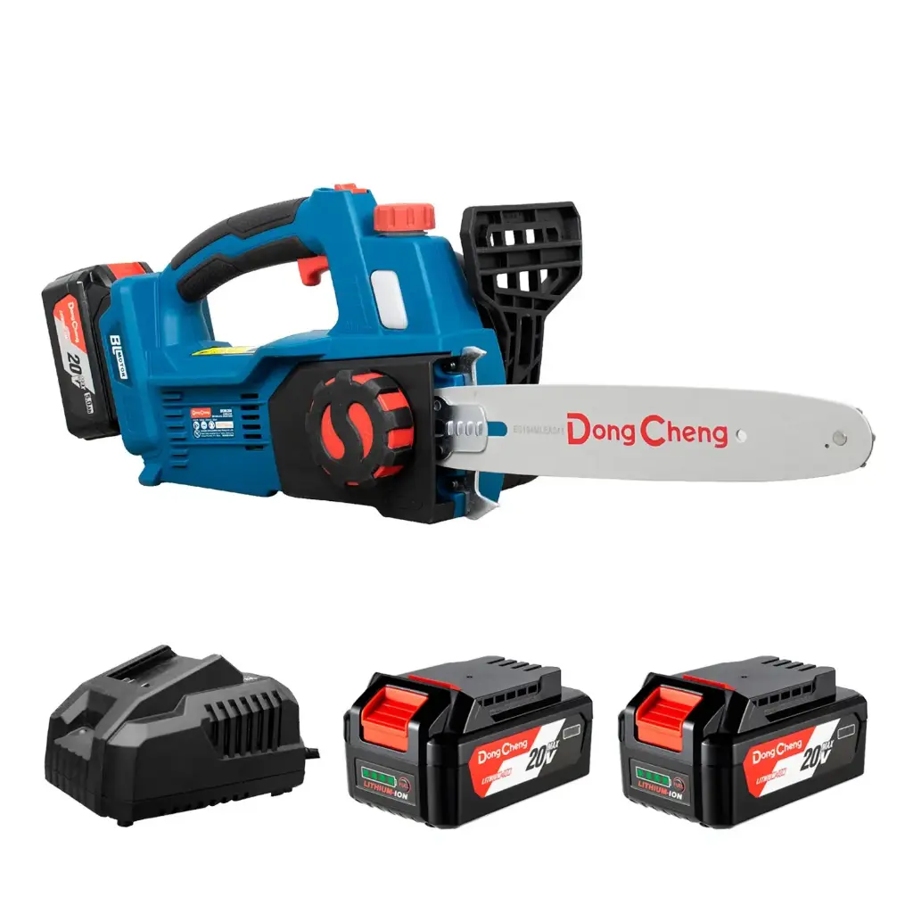 [DCCS40161H2K] ELECTROSIERRA 16″ 20V BRUSHLESS + 2 BATERIAS 6AH + CARGADOR DOBLE DONGCHENG