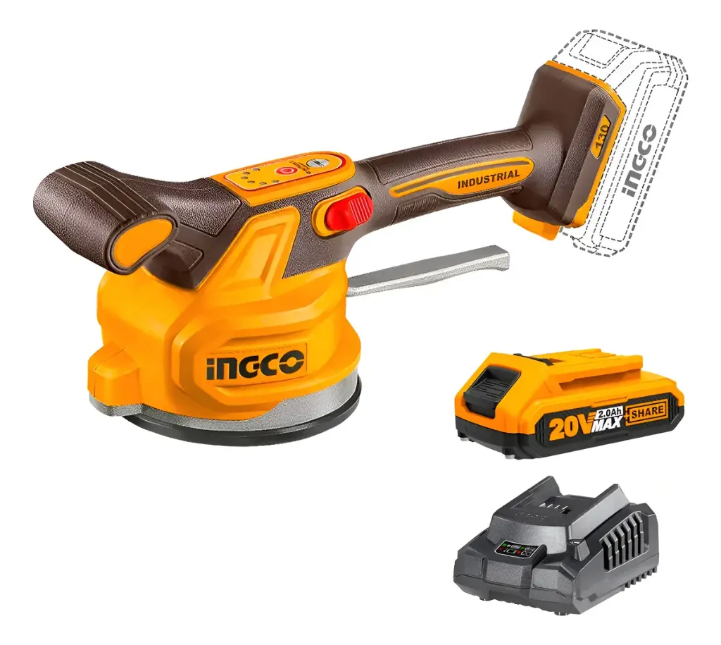 [CTVLI20015] VENTOSA VIBRADORA 20V .BAT.2AH X1 INGCO