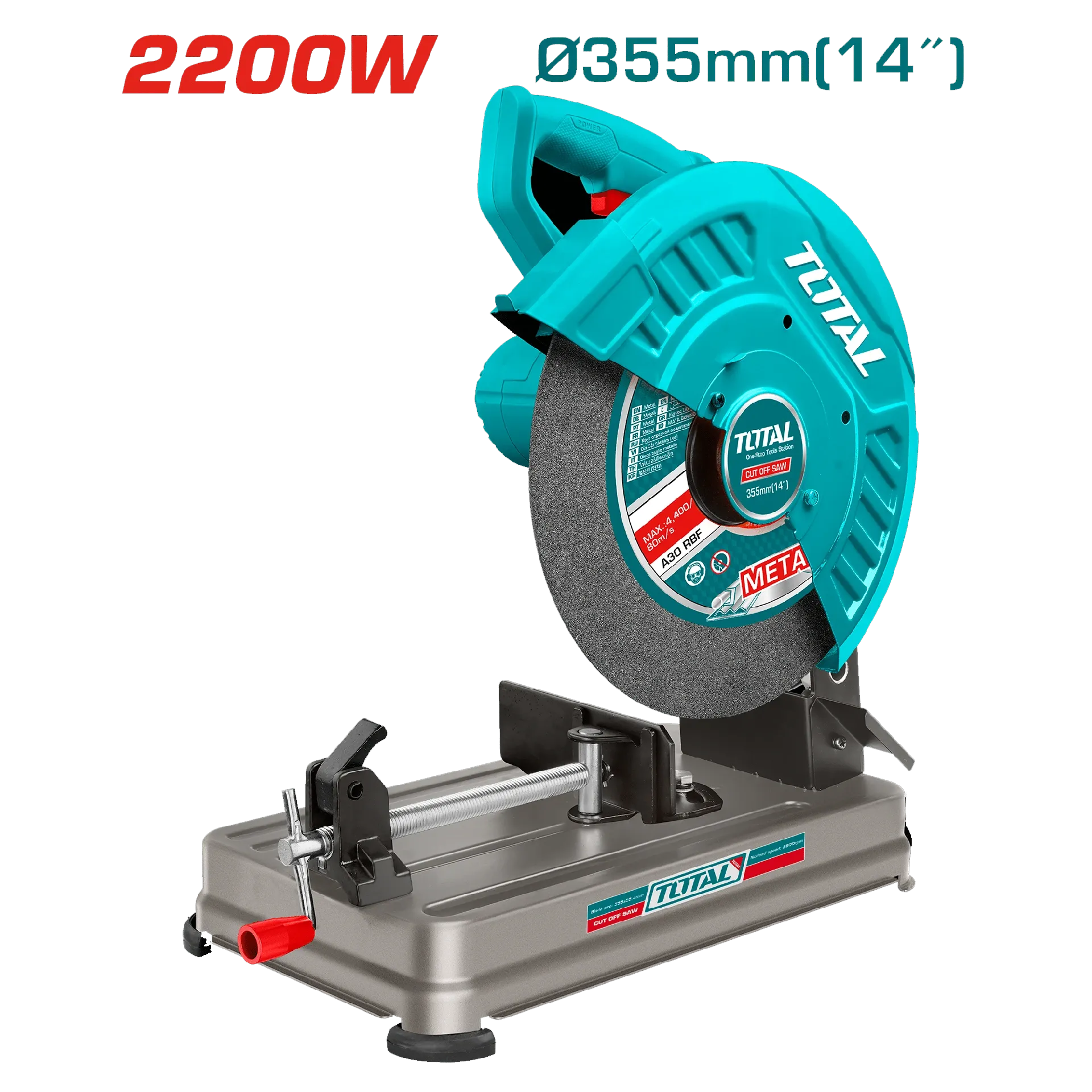 [ST40115SC] TRONZADORA 2200W D:355MM 3700RPM HOJA:355X25.4MM