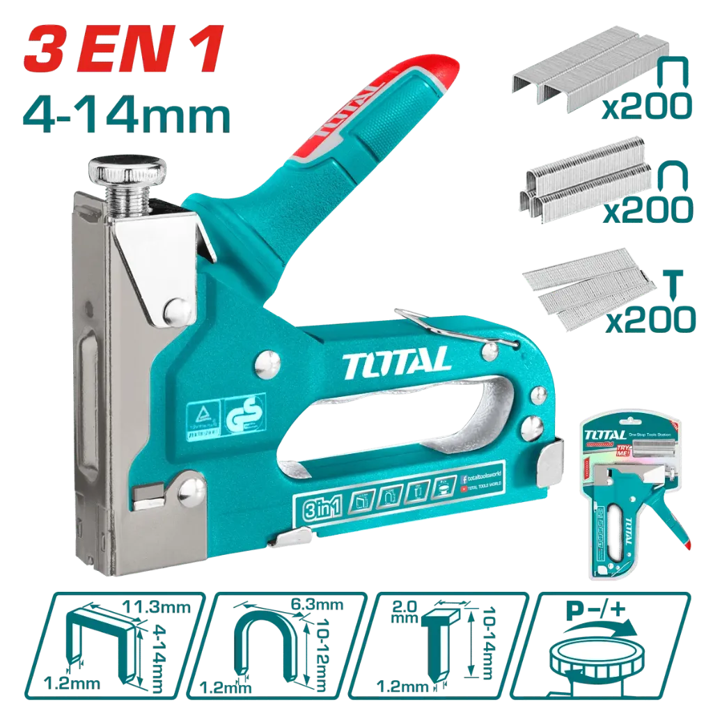 ENGRAPADORA 3 EN 1 AJUSTABLE 4/14MM-THT31143-TOTAL