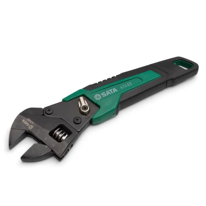 [47403] LLAVE INGLESA AJUSTABLE CON RACHET 8"-47403-SATA