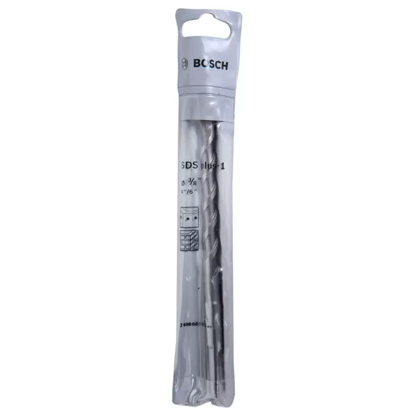 [3/8X4X6] BROCA SDS PLUS-1 (9.5mm)-3/8X4X6-BOSCH