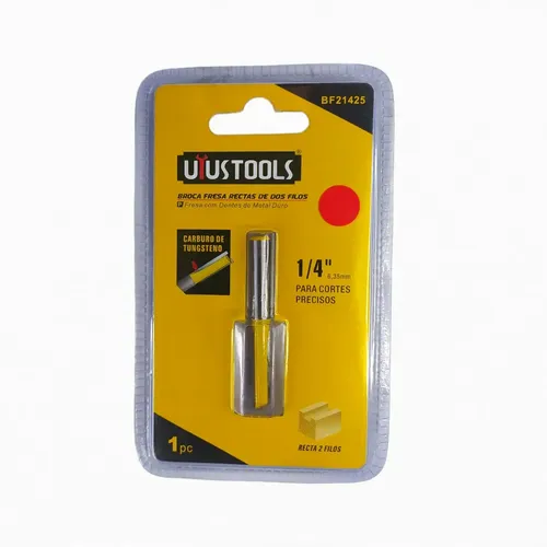 [BF21425] BROCA FRESA PARA RECTAS DE DOS FILOS 1/4"-25.4MM/BF21425/UYUSTOOLS