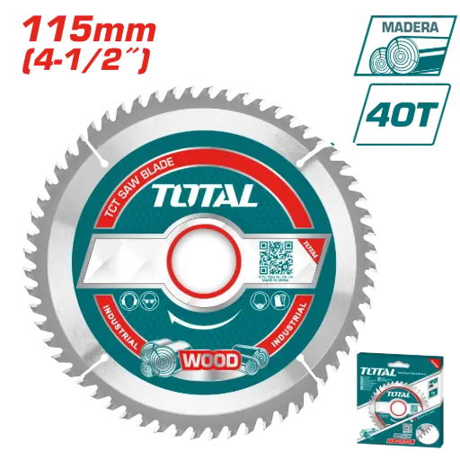 [TAC231255] DISCO MADERA 4 1/2" X 40T
