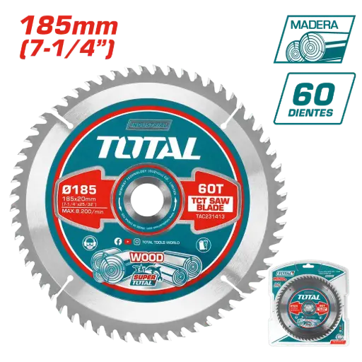 [TAC231413] DISCO MADERA 7 1/4" X 60T