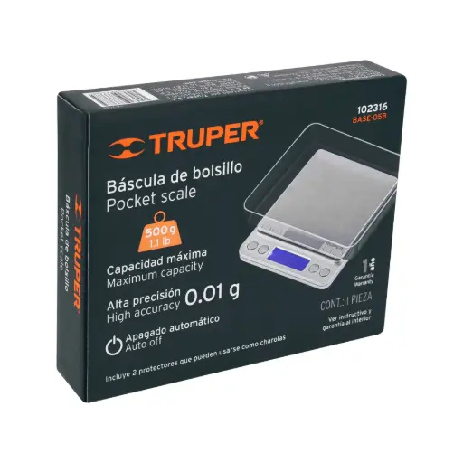 [100786] BASCULA DE BOLSILLO TRUPER