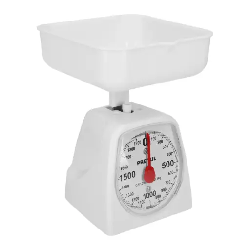 [29971] BÁSCULA MECÁNICA PARA COCINA 2 KG, PRETUL