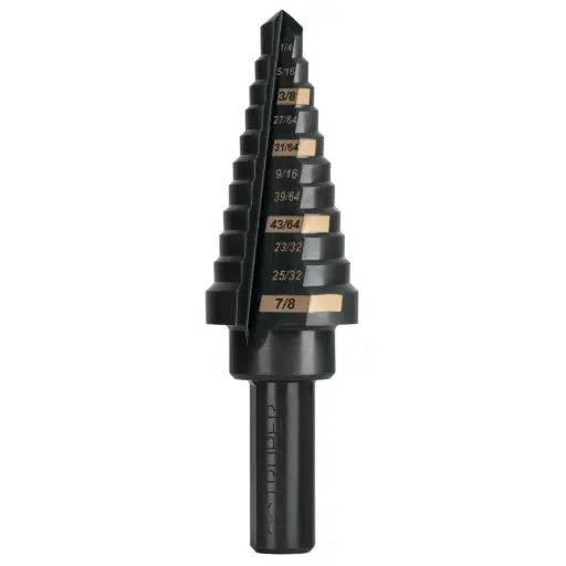 [101457] BROCAS ESCALONADAS OXIDO NEGRO 1/4"-7/8"