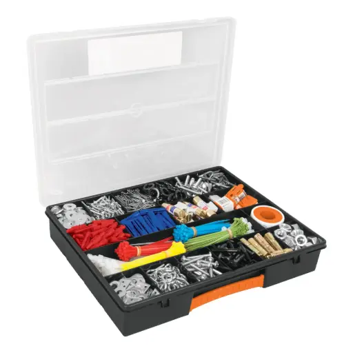 [11825] ORGANIZADOR 14" CON 18 COMPARTIMENTOS, TRUPER