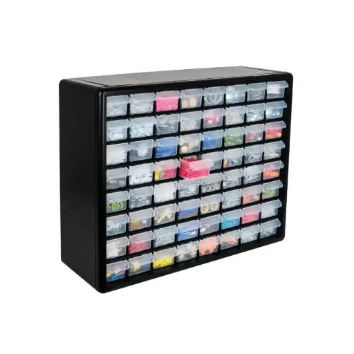 [10895] ORGANIZADOR CON 64 GAVETAS, TRUPER