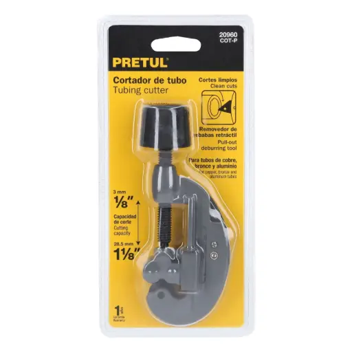 [20960] CORTADORES DE TUBO DE COBRE 1/8"-1 1/8" PRETUL