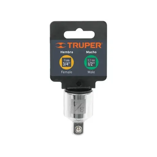 [13422] ADAPTADOR 1/2" (H) X 3/8" (M) TRUPER