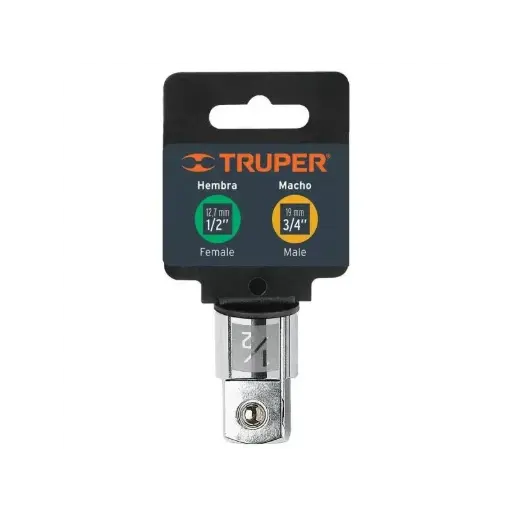 [13424] ADAPTADOR 3/4" (H) X 1/2" (M) TRUPER