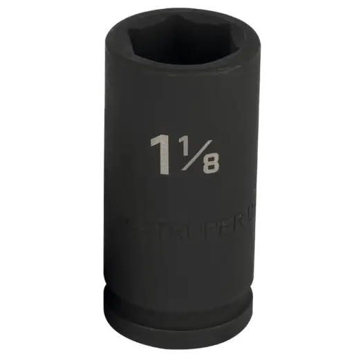[12436] DADOS DE IMPACTO TUBULARES HEXAGONALES (3/4) 1.1/8" TRUPER