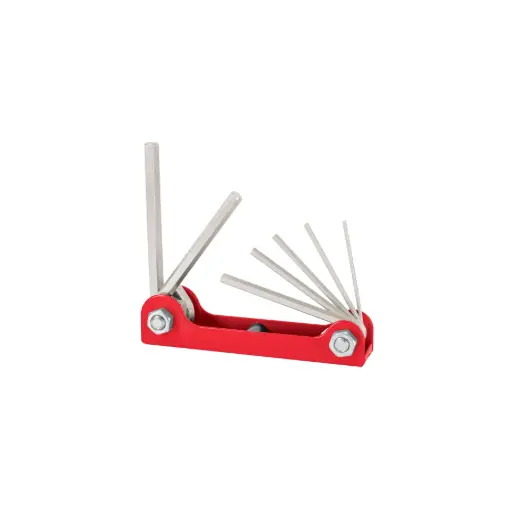 [15560] JUEGO DE LLAVES ALLEN TIPO NAVAJA , CUERPO DE LAMINA 1/16"-7/32" TRUPER