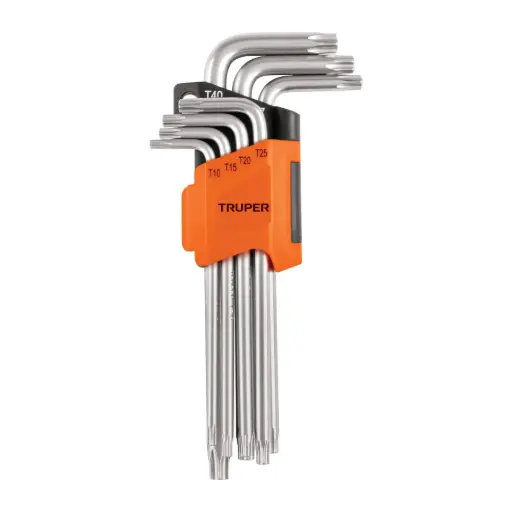 [15553] JUEGO DE LLAVE TORX LARGAS 7 LLAVES TRUPER