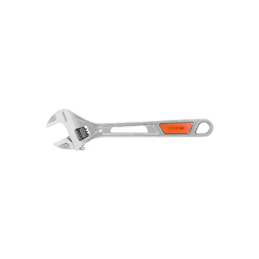 [15511] LLAVES FRANCESAS CROMADAS CON MANGOS DE PVC 10" TRUPER