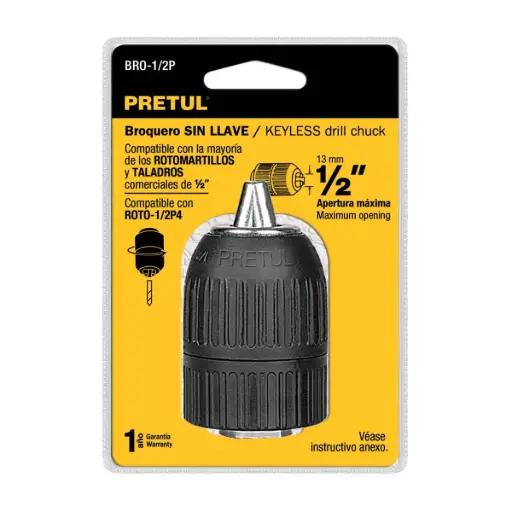 [24022] MANDRIL (CHUCKS ) 1/2" PRETUL