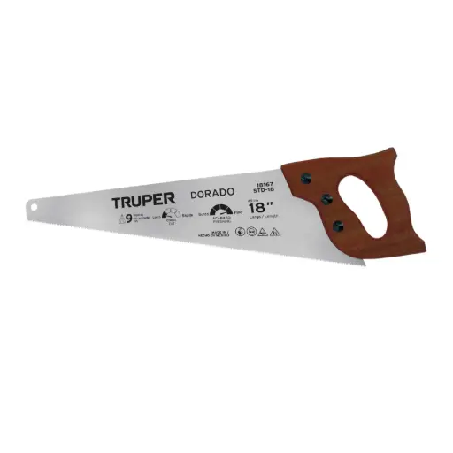 [18167] SERRUCHOS, DORADO 18" TRUPER