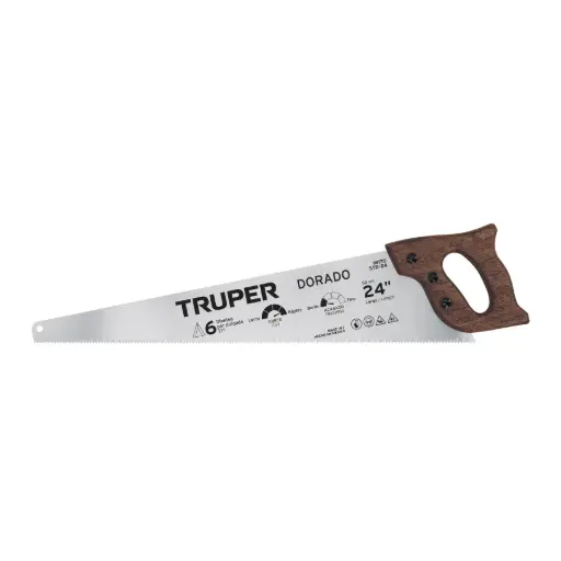 [18170] SERRUCHOS, DORADO 24" TRUPER