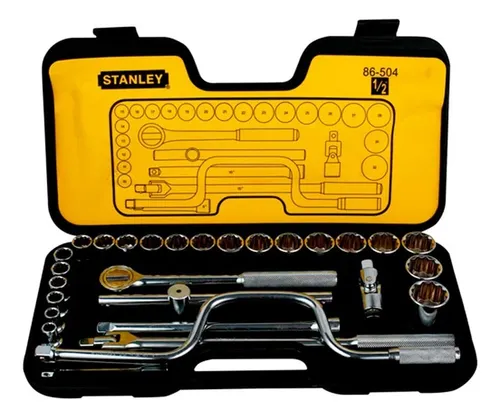 [STM45510-LA] JGO DE HERRAMIENTAS MECANICAS 1/2 29 PZAS STANLEY STM45510-LA